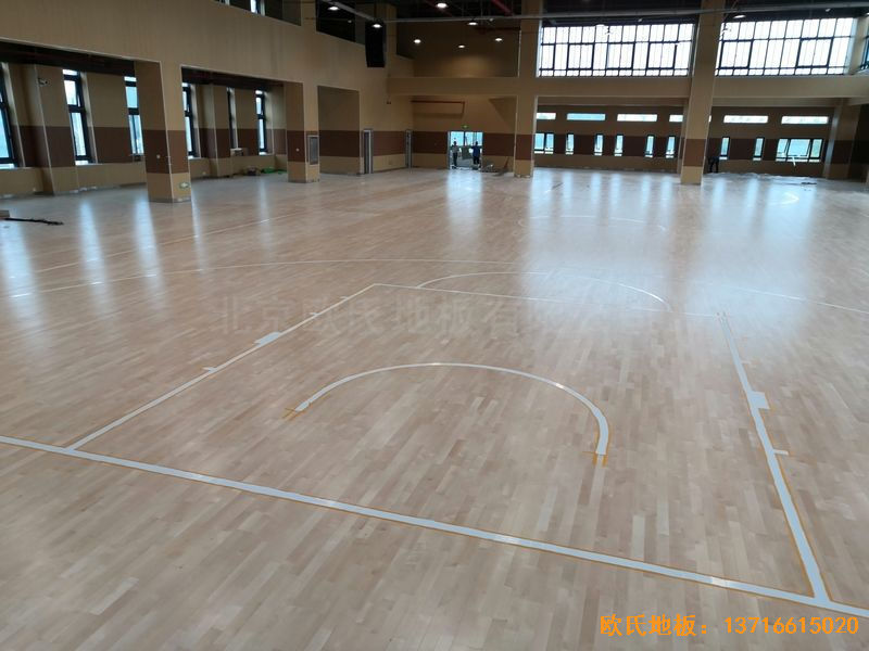 南京埔口區實驗小學運動地板鋪設案例