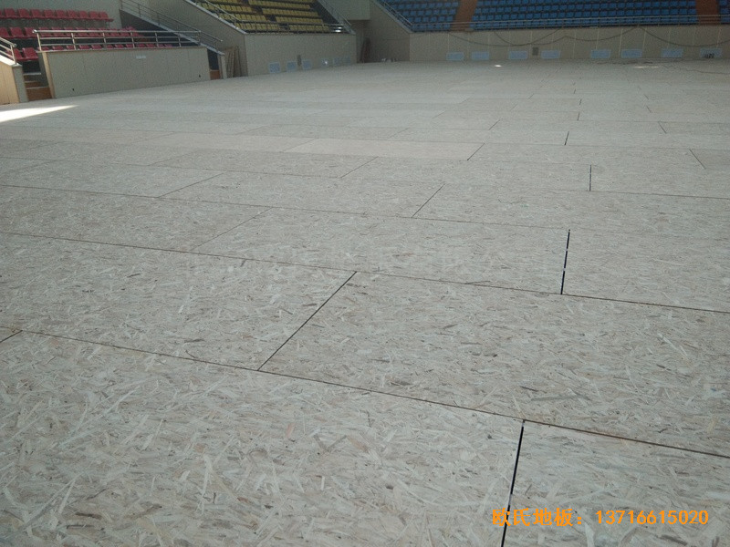 廣西全州體育館運動木地板鋪裝案例2