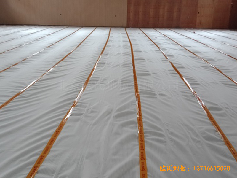 廣西南寧雅貴綜合訓練館運動木地板鋪裝案例1