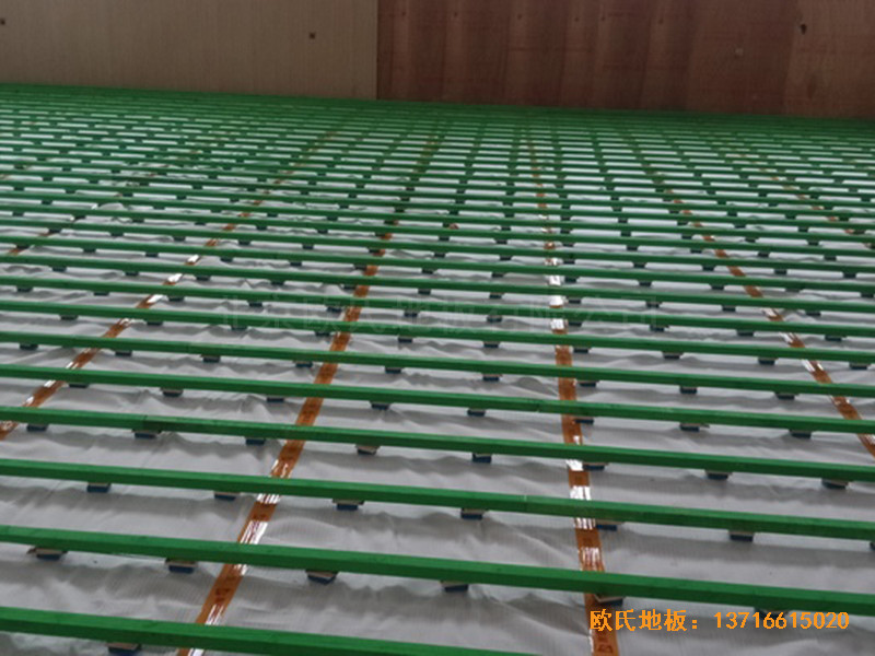 廣西南寧雅貴綜合訓練館運動木地板鋪裝案例2