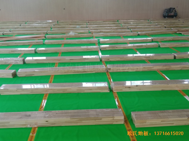 廣西南寧雅貴綜合訓練館運動木地板鋪裝案例3