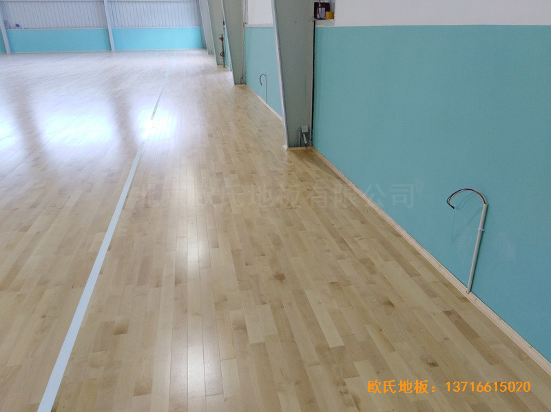 江西體育地板鋪設案例4