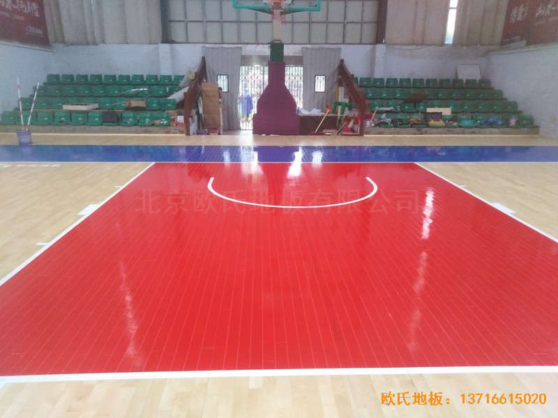 江西宜春公路局體育館運動木地板鋪裝案例5