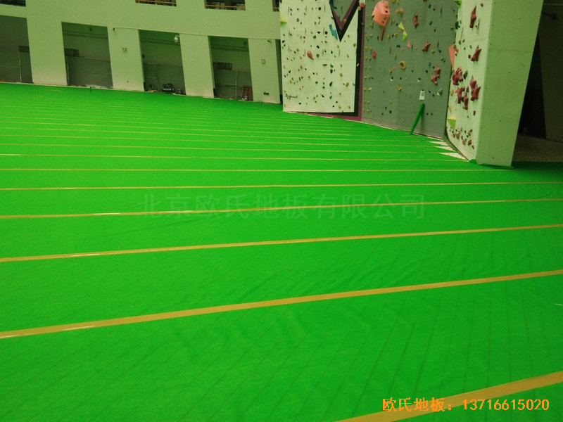 浙江寧波諾丁漢大學體育館體育地板鋪裝案例2