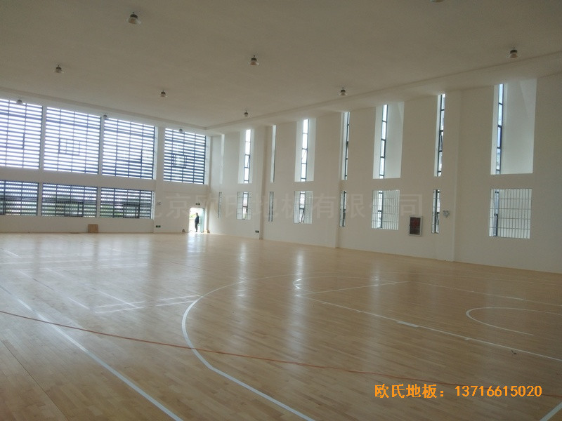 云南高速管理中心籃球館體育地板鋪裝案例4