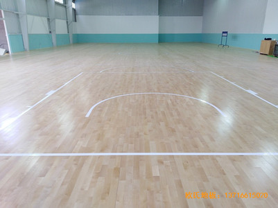 江西體育地板鋪設案例