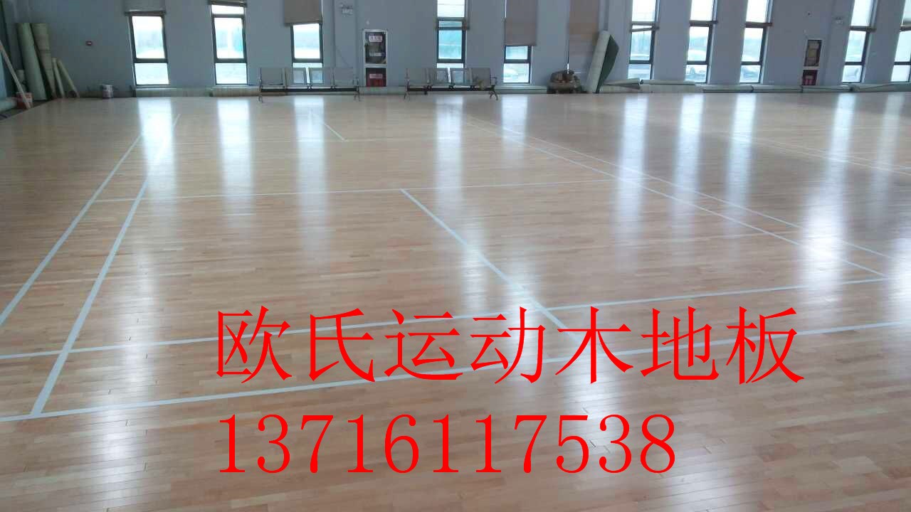 羽毛球館運動木地板