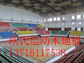 運動館實木地板