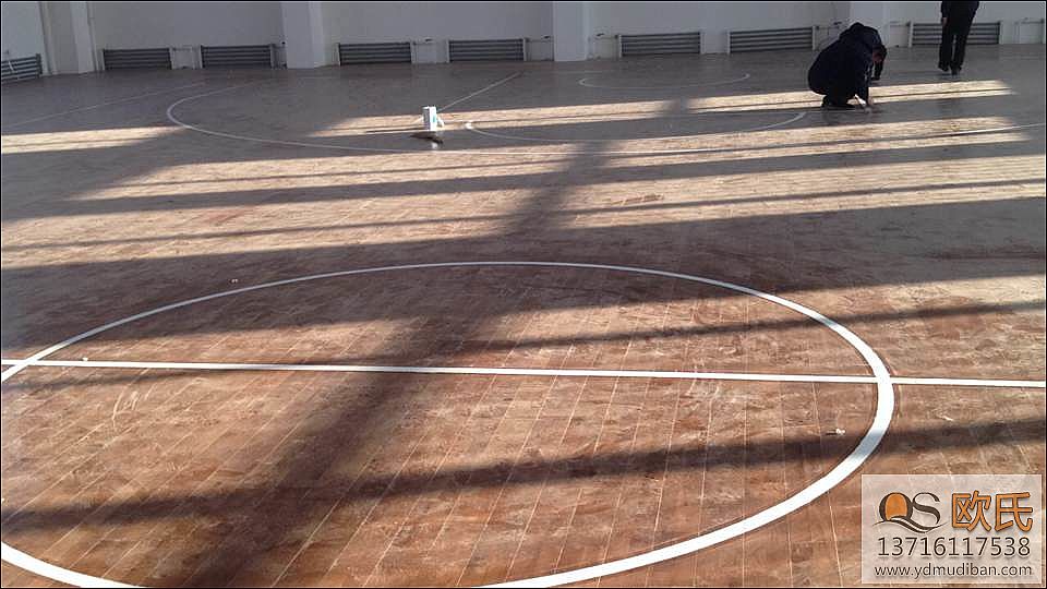 運動場館木地板的優選---楓木運動地板