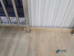 普通體育木地板施工流程