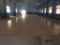 大學體育籃球木地板安裝公司