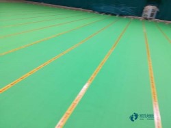 普通體育場地地板施工流程