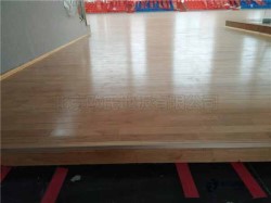 普通體育運動地板施工流程