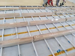高端籃球場館木地板安裝公司
