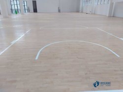 一般體育籃球木地板廠家報價