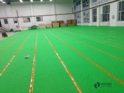 雙層龍骨籃球木地板環保嗎