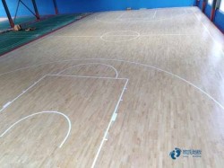 柞木體育場館地板怎么保養
