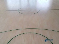 柞木籃球館木地板環保