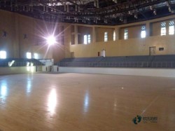 實木運動籃球木地板怎么保養