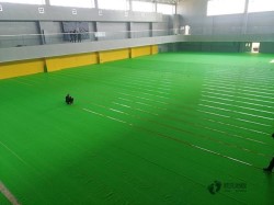 懸浮式運動場館地板施工工藝