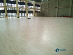 室內運動籃球地板施工方案