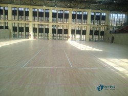 較好的籃球體育地板施工工藝