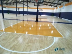 雙層龍骨籃球館木地板保養知識