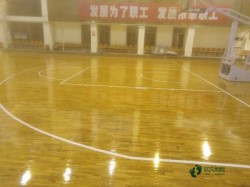 雙層龍骨籃球場木地板如何保養