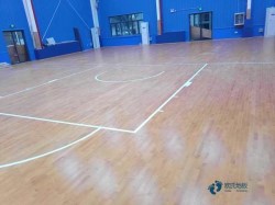 較好的籃球館地板施工工藝
