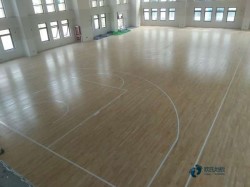 室內運動館地板施工流程