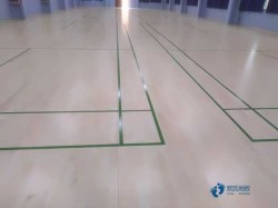 較好的體育木地板施工