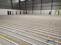 雙層龍骨籃球場地地板環保嗎