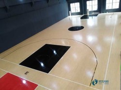 懸浮式運動場地板施工隊