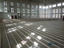 雙層龍骨體育場木地板廠家報價