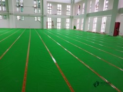 雙層龍骨運動場地木地板安裝公司