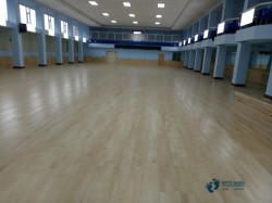 懸浮體育場地地板施工流程