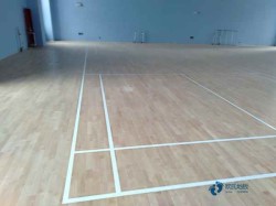 雙層龍骨體育地板環保