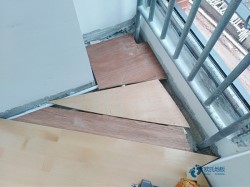 懸浮體育館木地板施工隊