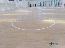 專業籃球運動地板施工隊