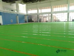 學校松木舞臺運動場館地板施工工藝