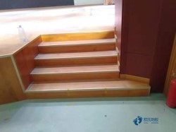 松木舞臺運動場地板施工步驟