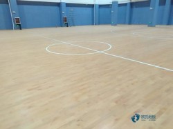 學校松木舞臺體育場館地板施工步驟