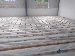 俄勒岡松舞臺體育木地板施工方案