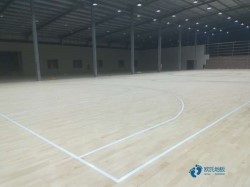 懸浮式運動場館地板施工流程