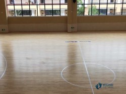 室內運動體育木地板施工方案