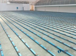 專業籃球場地木地板施工