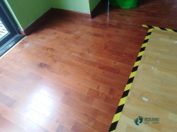 懸浮式體育館木地板施工方案